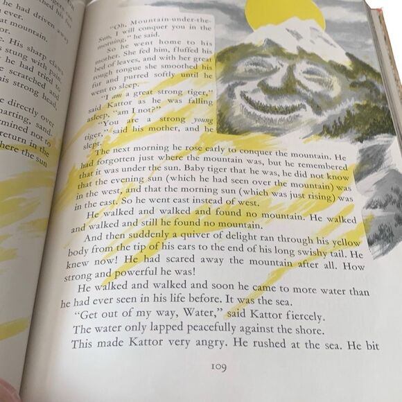 BOOK Vintage 1949 Childcraft Animal Friends and Adventures Vol 4 Hardcover - Picture 9 of 9